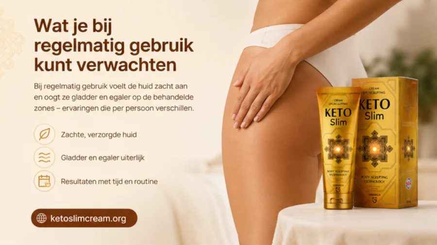 KetoSlim Cream — Anwendung an den Problemzonen der Haut