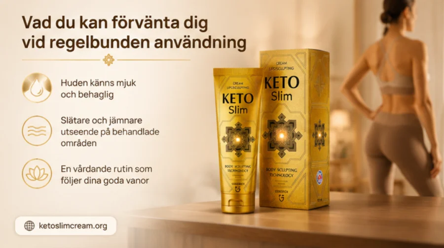 KetoSlim Cream — Anwendung an den Problemzonen der Haut