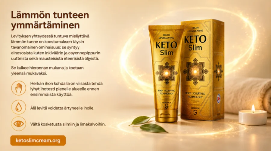 KetoSlim Cream — Pflege für Oberschenkel, Po und Arme